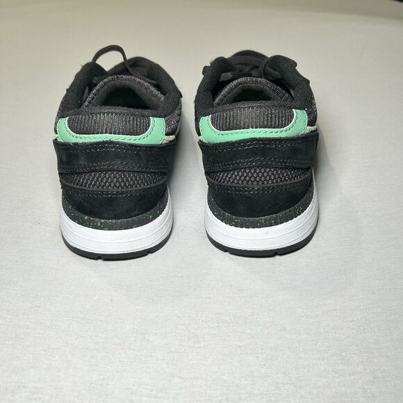 Saucony Azura “St. Patrick's Day" sneakers Size 7.5 in black and green - Picture 5 of 7